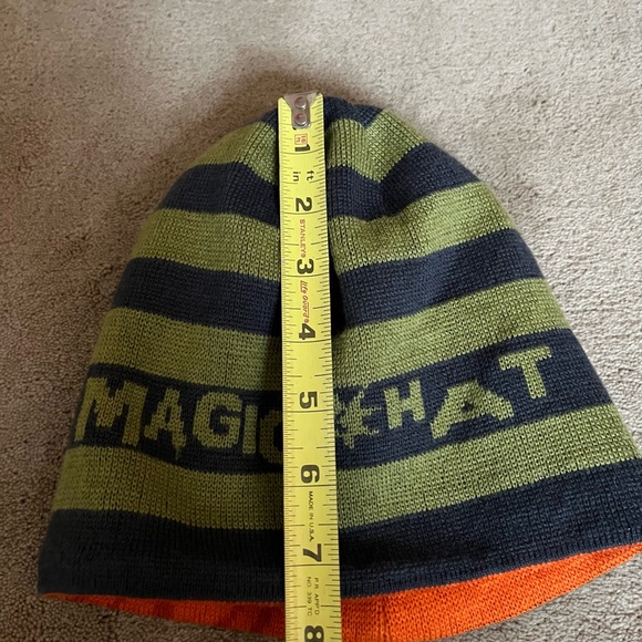 Magic Hat Brewery Beanie for Collectors, Reversable, Orange and Green/Black - Picture 4 of 5
